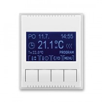 termostat programovatelný ELEMENT/TIME 3292E-A10301 01 bílá/ledová bílá